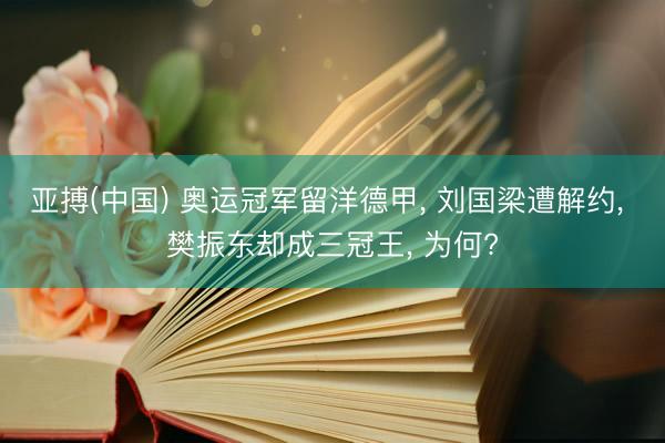 亚搏(中国) 奥运冠军留洋德甲， 刘国梁遭解约， 樊振东却成三冠王， 为何?